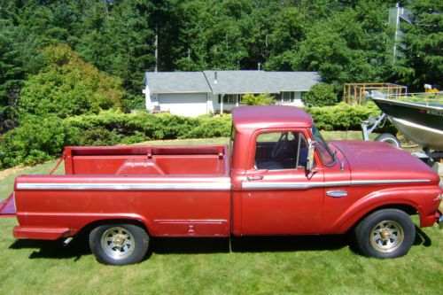 1966 ford f-100 custom cab by original owner