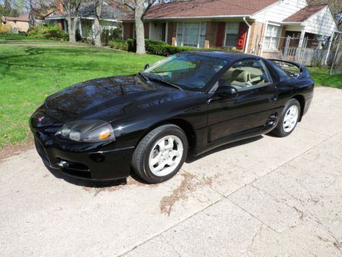 Mitsubishi 3000 gt, 1999, black, five speed transmission, low miles