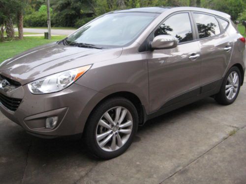 2012 hyundai tucson limited sport utility 4-door 2.4l