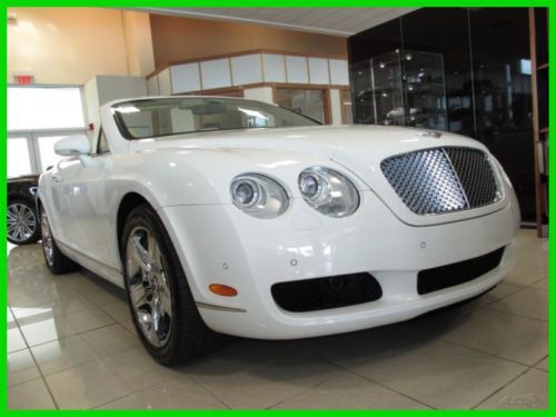 08 glacier white 6l w12 convertible *heated massage seats *navigation *low miles