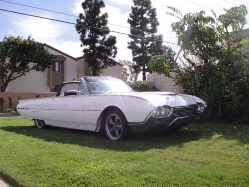 1962 t-bird converted hardtop, rebuilt eng,trans,susp, consider trade for