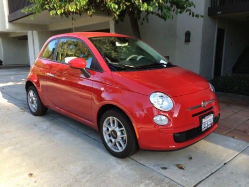 2013 fiat 500 pop hatchback 2-door 1.4l