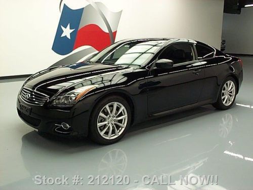 2011 infiniti g37 journey coupe auto sunroof nav 59k mi texas direct auto