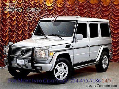 G500 g-class 4 dr suv automatic gasoline 5.0l v8 fi sohc 24v brilliant silver me