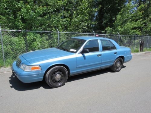 2007 ford crown victoria police interceptor sedan a/c 4-spd auto 4.6l v8 power