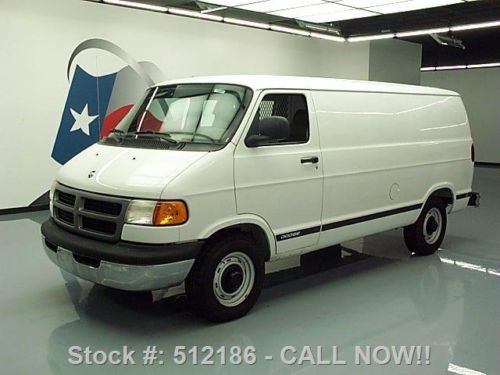 2003 dodge ram van 2500 cargo van workstation only 32k texas direct auto