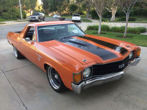 1972 el camino ss tribute - loaded - hot rod, pro street, resto mod, pro touring