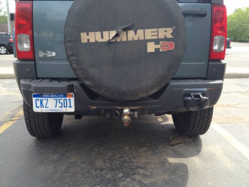 Nice h3 hummer, blue, sunroof, image 9