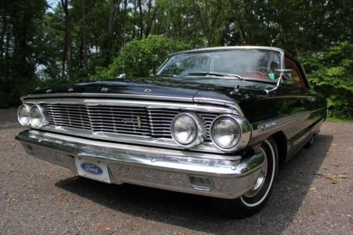 1964 galaxie 500 hard top 352 fe auto four barrel solid original car show ready