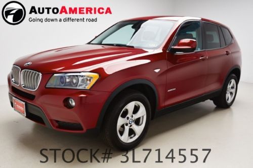 2011 bmw x3 awd 42k miles nav sunroof heatedseat one 1 owner clean carfax