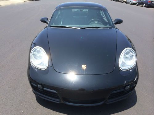 2007 porsche cayman s 3.4l 50k miles, manual, black clean title