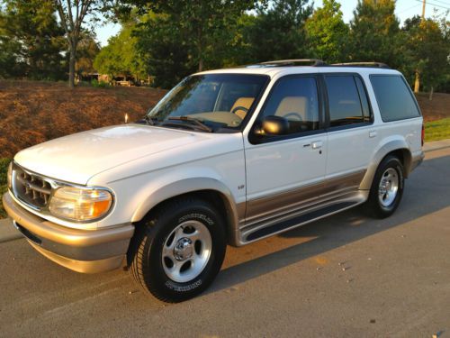 Ford explorer eddie bauer one owner excellent condition v8 awd 1998