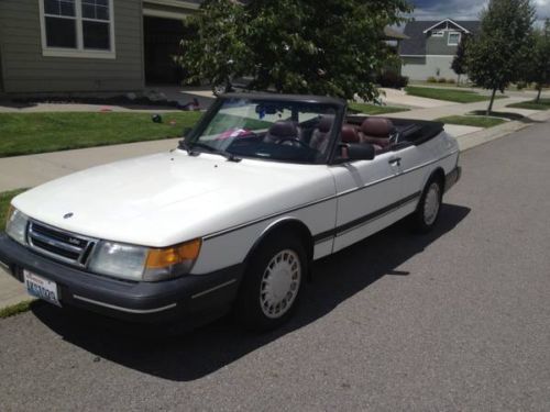 1988 saab 900 turbo convertible 2-door 2.0l