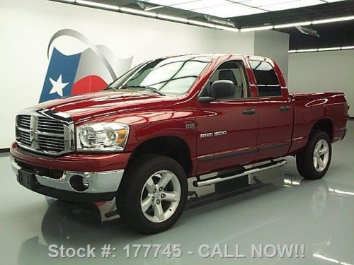 2007 dodge ram lone star quad hemi 4x4 side steps 20&#039;s texas direct auto
