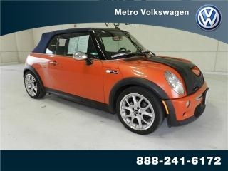 2005 mini cooper convertible 2dr convertible s alloys two tone leather seats