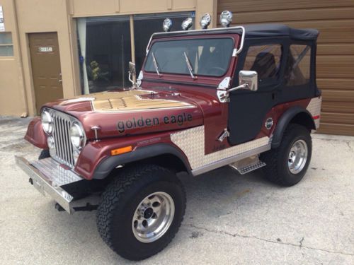 1979 jeep cj5 golden eagle,  4.2l, restored and new top, runs well!