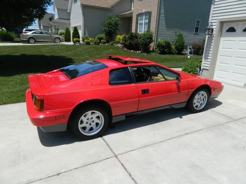 1988 lotus esprist turbo only 20,680 miles! 5spd must see amazing condition
