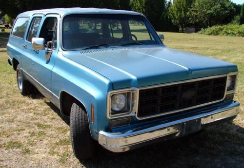 1978 chevy suburban 350/at 2/wheel drive