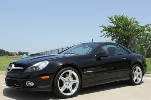 2011 mercedes-benz sl550 amg sport, pano roof, mb serviced! $116k msrp, loaded