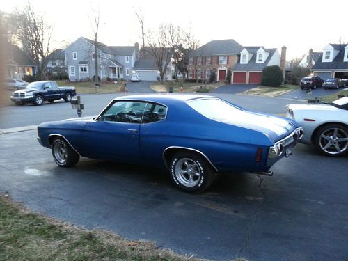 Blue malibu 350ci auto - used as daily driver