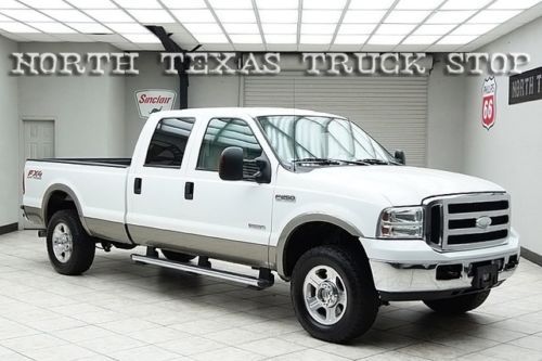 2007 ford f250 diesel 4x4 lariat heated leather long bed texas truck