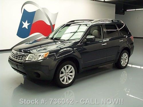 2011 subaru forester 2.5x premium awd pano sunroof 78k texas direct auto