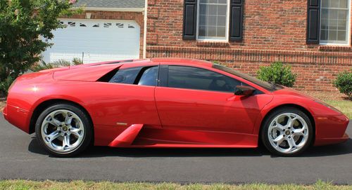 2006 lamborghini murcielago rare rosso red, showroom condition, wash dc area