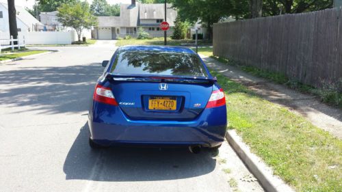 2007 Hinda Civic SI Coupe, Fiji Blue, 6 speed Manual, in great condition., US $11,300.00, image 2