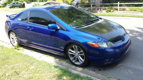 2007 Hinda Civic SI Coupe, Fiji Blue, 6 speed Manual, in great condition., US $11,300.00, image 3