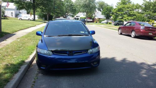 2007 Hinda Civic SI Coupe, Fiji Blue, 6 speed Manual, in great condition., US $11,300.00, image 4