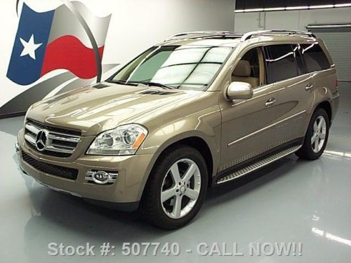 2009 mercedes-benz gl450 4matic awd sunroof nav dvd 49k texas direct auto