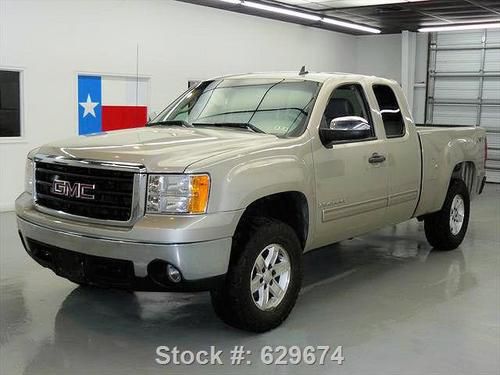 2007 gmc sierra sle ext cab 4x4 6-passenger leather 79k texas direct auto