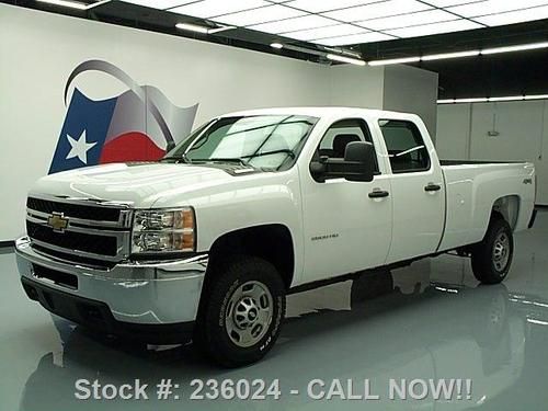 2011 chevy silverado 2500 hd crew 4x4 long bed 24k mi  texas direct auto