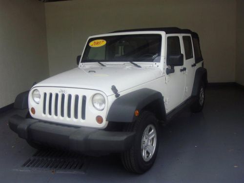 2007 jeep wrangler unlimited x