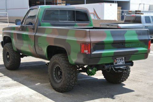 82 chevy k10 4x4 short bed truck