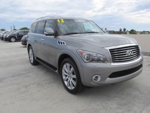 12 qx 56 qx56 loaded 1 owner florida navigation theater package 2013 2011 2014