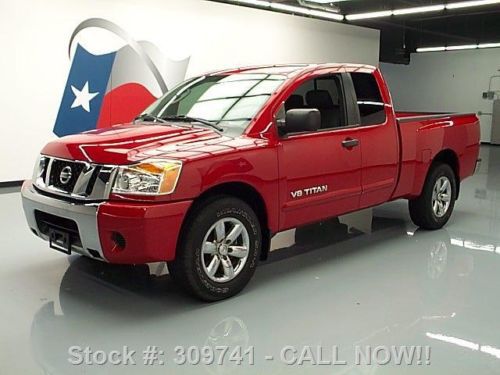 2011 nissan titan sv king cab 5.6l v8 6-pass 63k miles texas direct auto