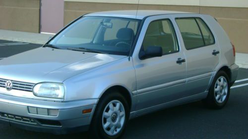 1998 VW GOLF HATCHBACK GL LOW 67K MILES 5 SPEED MANUAL NO ACCIDENTS NO RESERVE!!, image 9