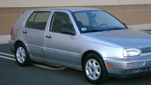 1998 VW GOLF HATCHBACK GL LOW 67K MILES 5 SPEED MANUAL NO ACCIDENTS NO RESERVE!!, image 11