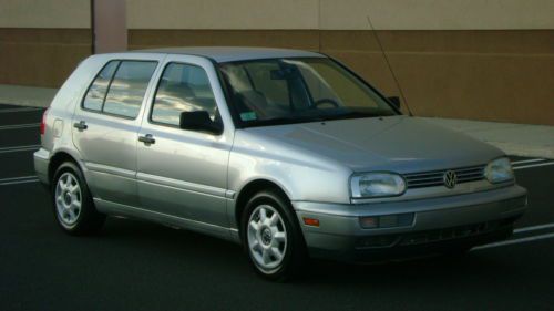 1998 VW GOLF HATCHBACK GL LOW 67K MILES 5 SPEED MANUAL NO ACCIDENTS NO RESERVE!!, image 12