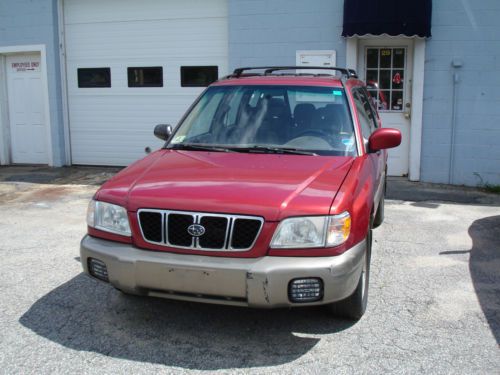 2001 subaru forester s wagon 4-door 2.5l