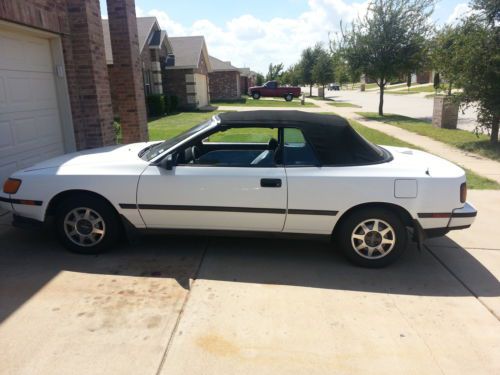 1987 toyota celica gt convertible 2-door 2.0l