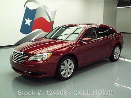 2012 chrysler 200 touring auto control 18&#034; wheels 23k texas direct auto