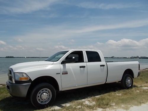 10 dodge ram 2500 heavy duty 4x4 hemi crew cab long bed -one owner florida truck