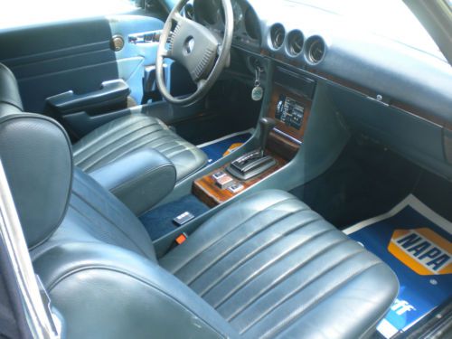 1978 mercedes benz 450 sl convertible white sportscar classic collector auto v8, US $6,900.00, image 6