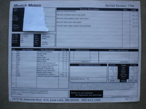 1978 mercedes benz 450 sl convertible white sportscar classic collector auto v8, US $6,900.00, image 8