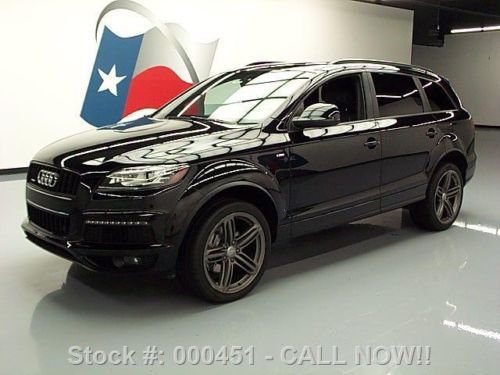 2012 audi q7 quattro tdi prestige awd diesel s-line 54k texas direct auto