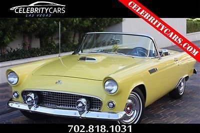 1955 ford thunderbird &#034;t-bird&#034; convertible restored both tops restored trades