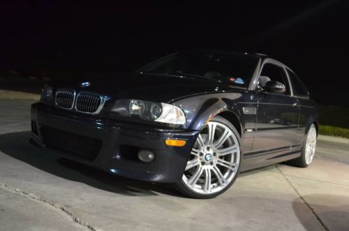 2003 bmw m3 carbon black metallic with grey interior