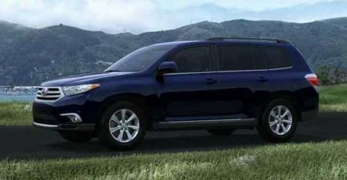 2012 toyota highlander se leather fully loaded great one owner me